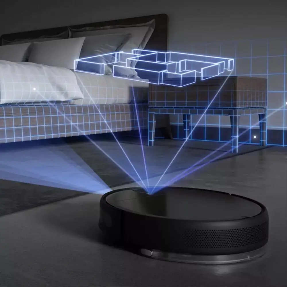 

XIAOMI MIJIA Robot Vacuum Cleaner 1T 3D Exploration 3000Pa Dry Wet Mopping 3D VSLAM Visual Navigation For Office Home 2020 NEW