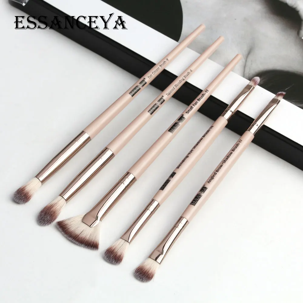 ESSANCEYA, новые кисти для макияжа, 3-12 шт., профессиональное смешивание теней для век, бровей, кисти для макияжа, набор для красоты