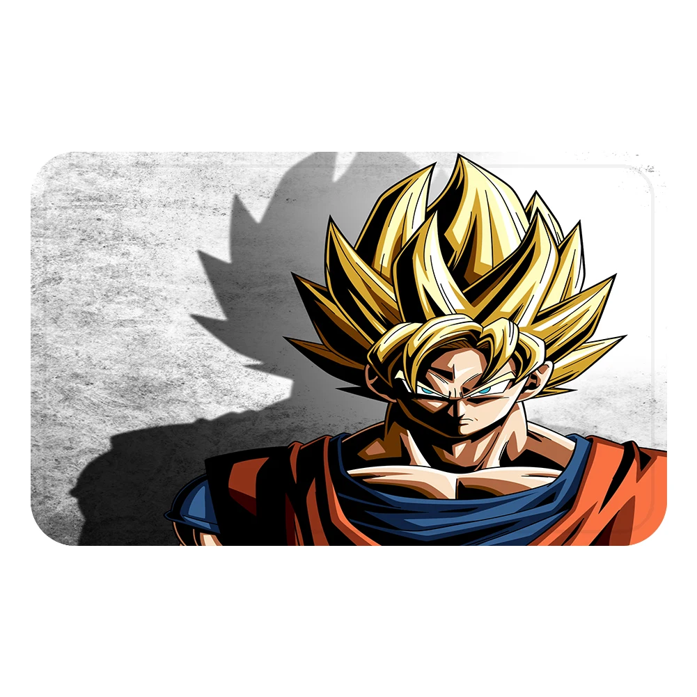 Сон Гоку мультфильм Dragon Ball коврик с рисунком из аниме коврик для ванной декоративные Противоскользящие коврики комната автомобиль пол бар ковры домашний декор для дверей подарок
