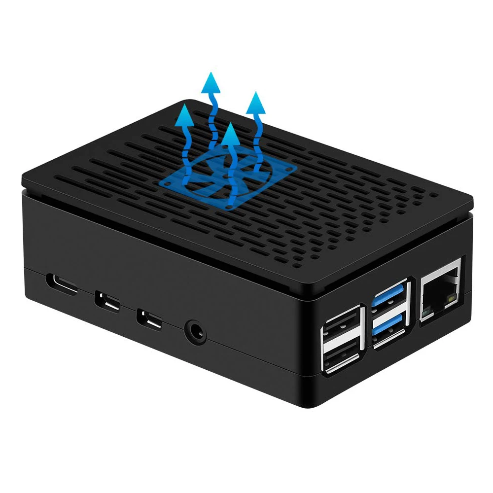 Чехол для Raspberry Pi 4 корпус из АБС пластика чехол + ЖК дисплей с сенсорным TFT экраном