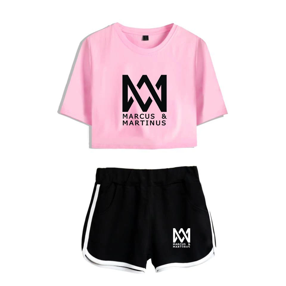 Kpop футболка комплект из двух предметов летняя с принтом альбом женский костюм