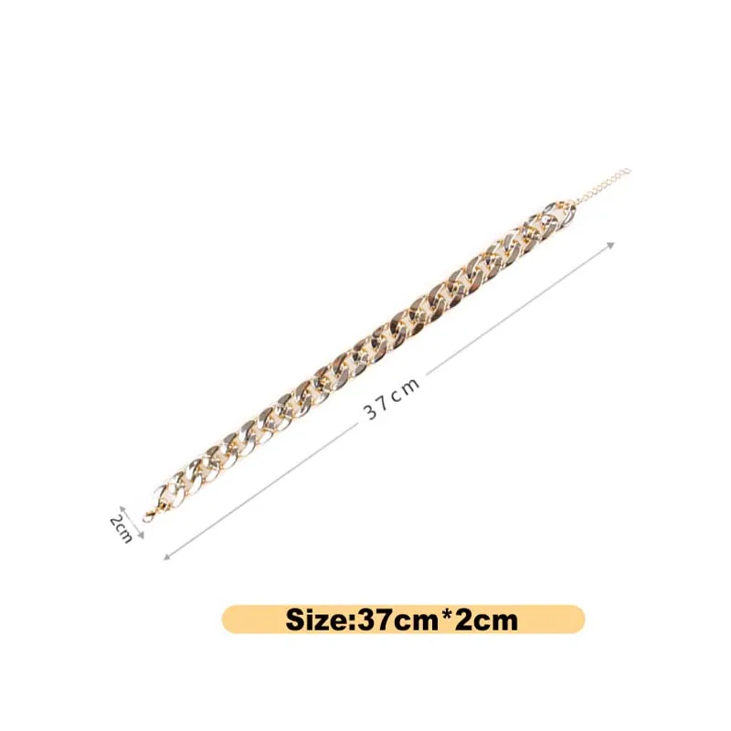 Позолоченные пластиковые ошейники для собак змеевидная цепь больших модные