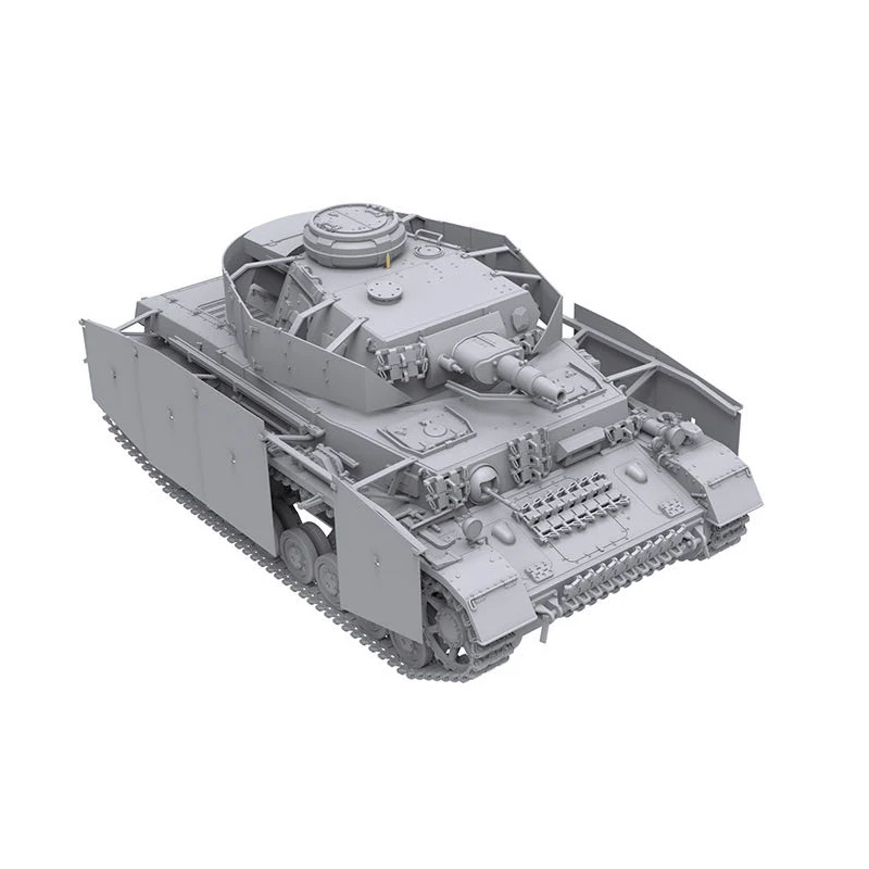 Бордюрная модель немецкого танка BT003 1/35 PANZER IV F1 BT-003 3 в 1