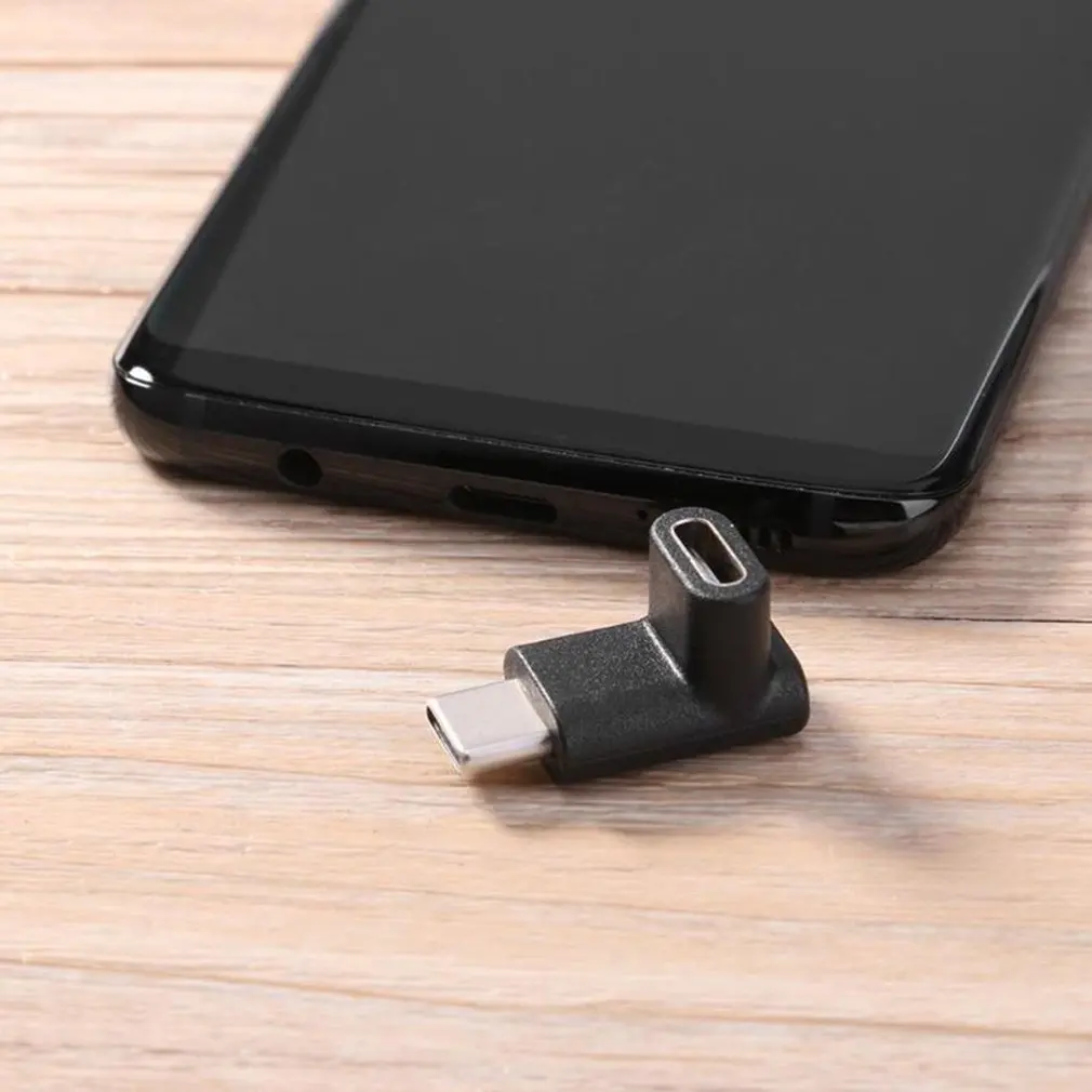 Usb c 3 1 Тип C адаптер Папа мама разъем Черный Разработан изысканно и легко