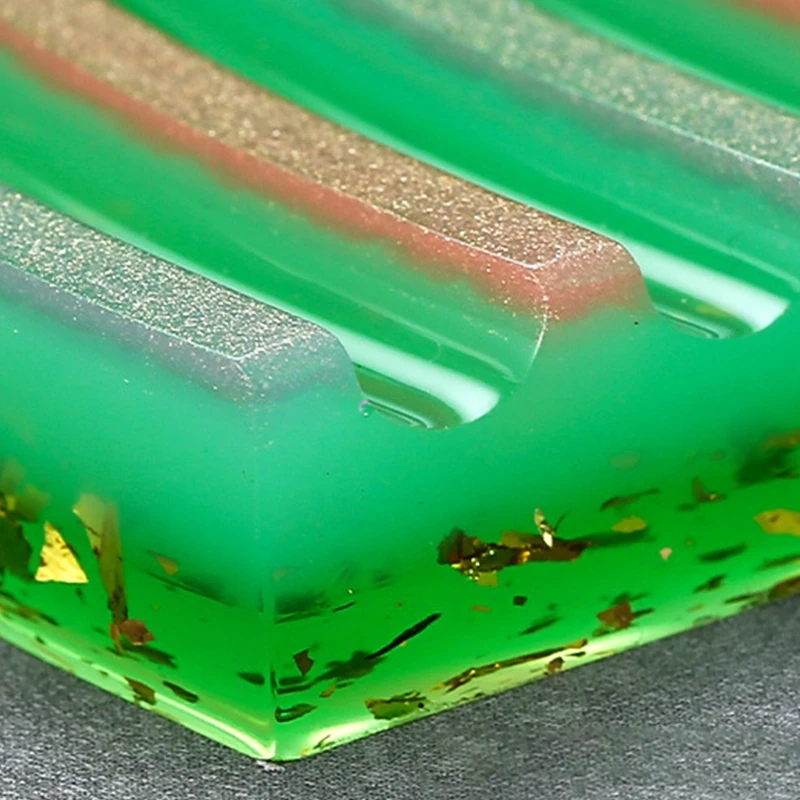 

Wave Coaster Epoxy Resin Mold Serving Plate Board Silicone Mould DIY Crafts Tool