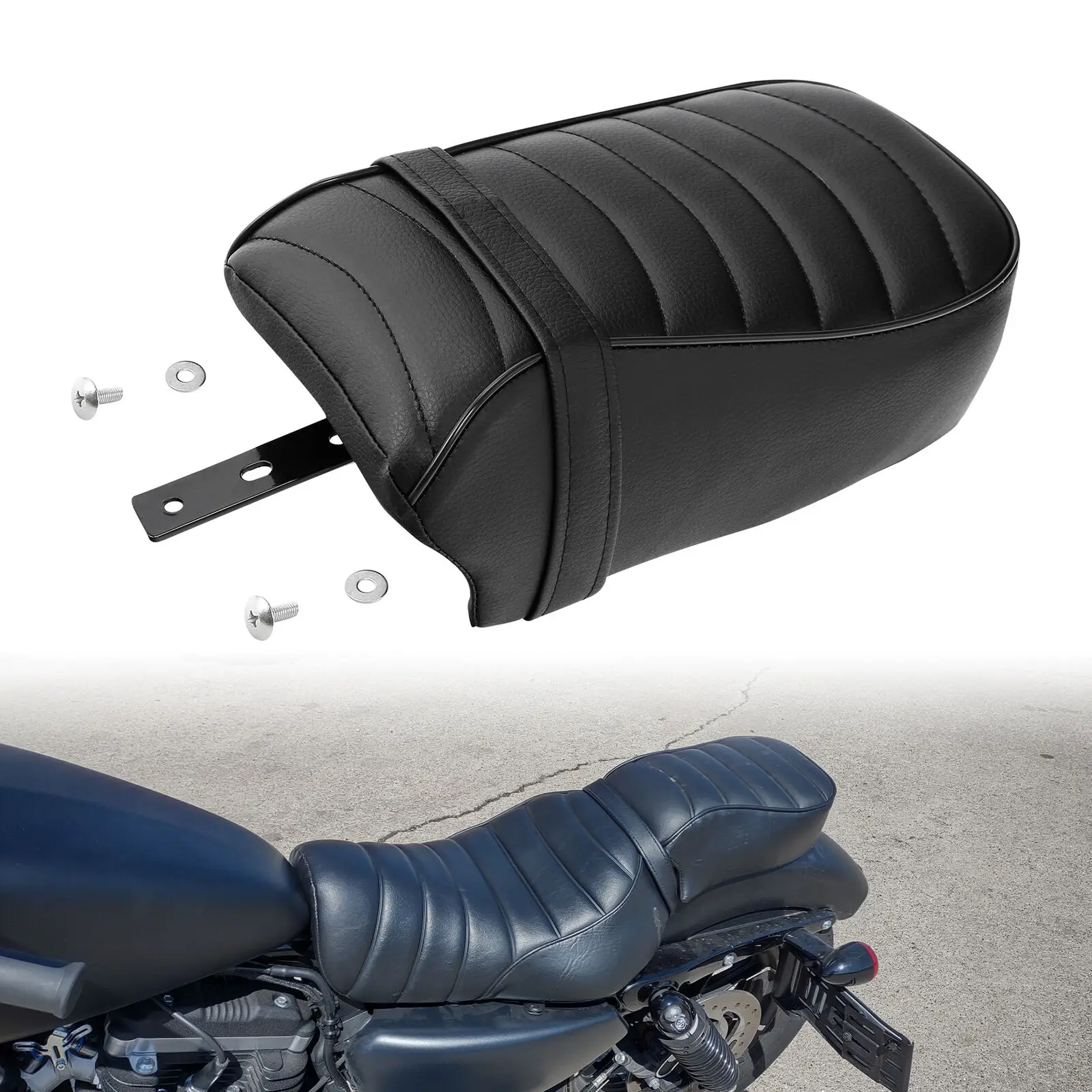 

Коврик для заднего сиденья мотоцикла для Harley Sportster Iron 883 XL883N 2016-2021 Iron 1200 Iron XL1200NS 2018-2021 2020 2019