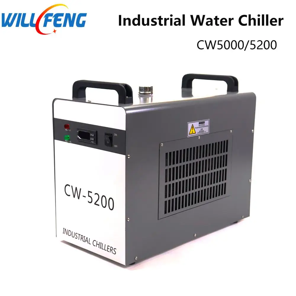 Промышленный водяной охладитель Will Feng CW5000 CW5200 для лазерного резака 100 вт 130