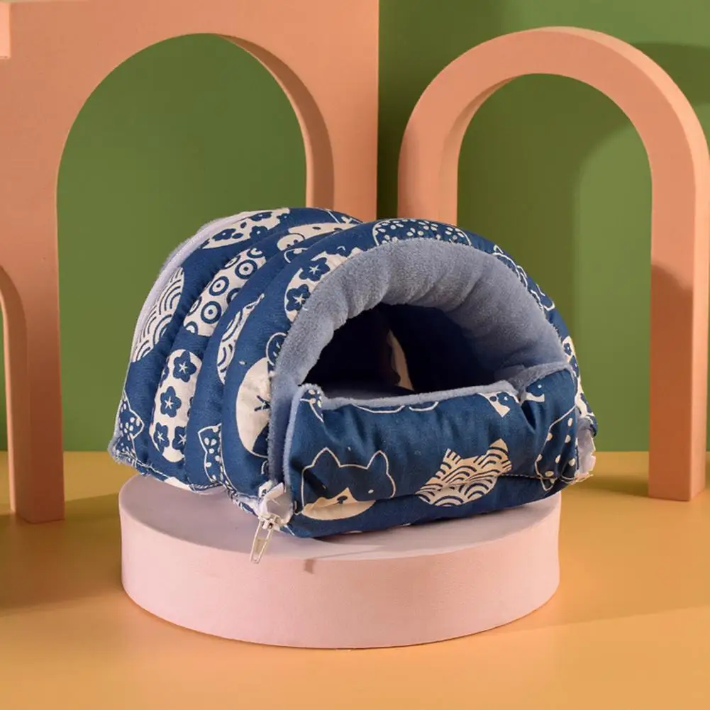 

Detachable Lovely Thickened Pet Rat Hamster Squirrel Nest Easy to Clean Squirrel House No Deformation for Home