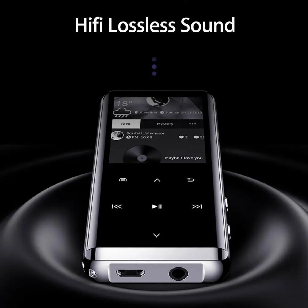 Беспроводной Bluetooth MP3 плеер HIFI спортивные музыкальные колонки мини MP4 медиа FM радио рекордер портативный bluetooth MP3 плеер r60