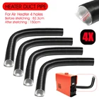 4 шт., воздуховод 42 мм для дизельного отопителя, 4 отверстия