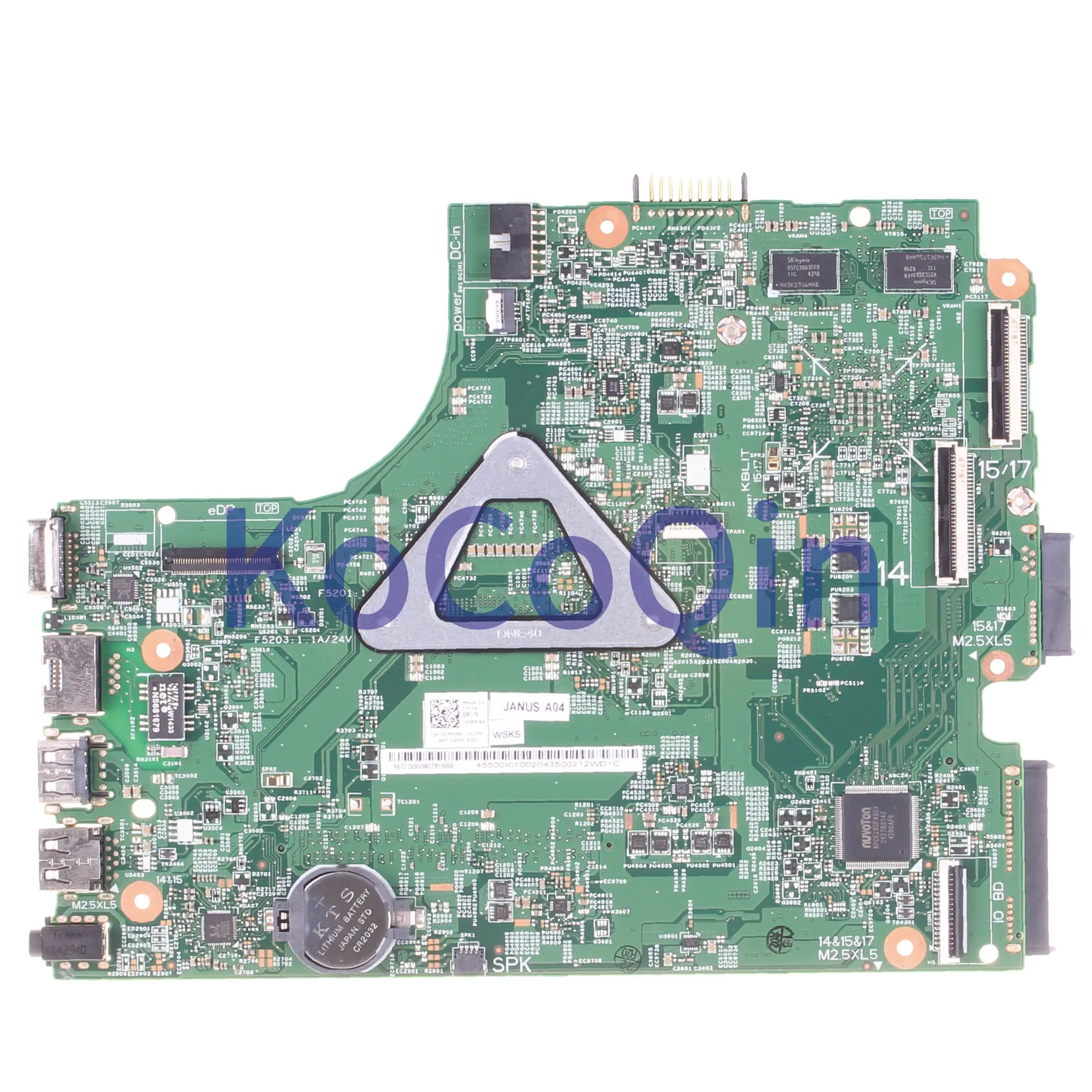 Материнская плата для ноутбука DELL Inspiron 3546 3449 I5-4210U VGA Port материнская 0DMKXK 13302-1 1G SR1EF |