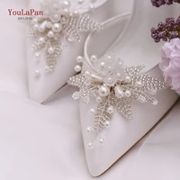 youlapan x07 2pcslot bride high heels clips pearl shoe women accessories shoes buckle women accessories high heel decoration