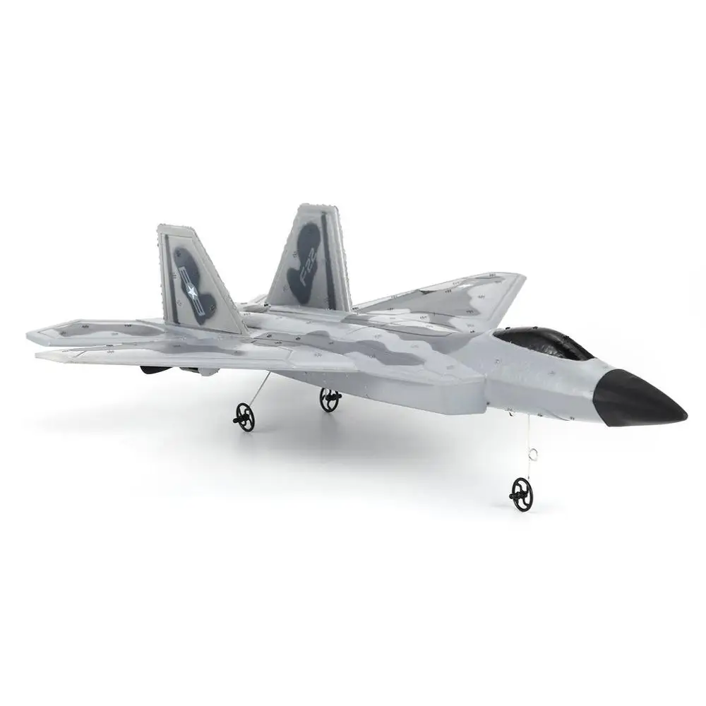 Новое поступление FX-822 F22 2 4 ГГц 290mm размах крыльев EPP RC истребитель пульт