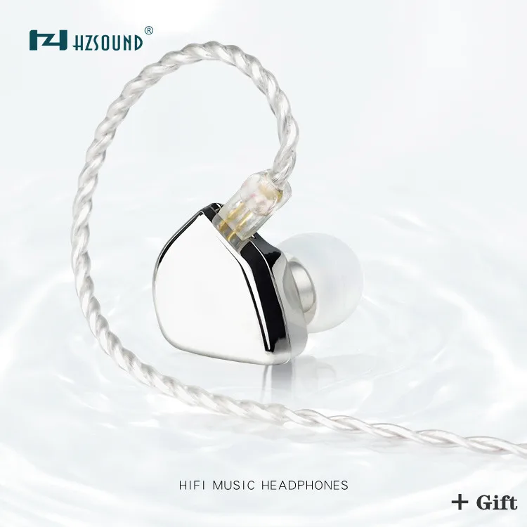 Наушники-вкладыши HZSOUND в форме сердца 10 мм с ЧПУ Hi-Fi гарнитура DJ монитор