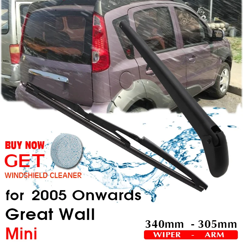 

Щетка стеклоочистителя заднего стекла для лобового стекла автомобильные аксессуары для Great Wall MINI Hatchback 340 мм 2005 года