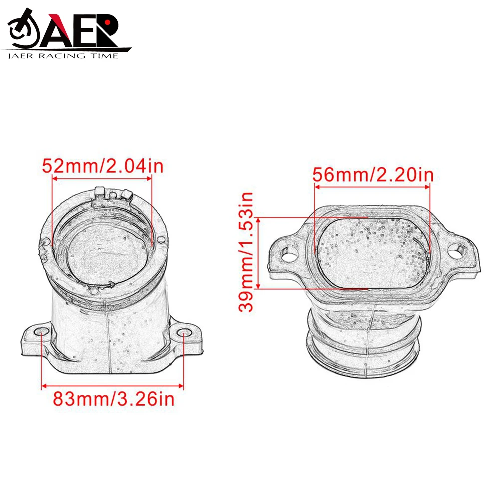 

Carburetor Interface Adapter Intake Manifold For Polaris RZR Sportsman 800 6x6 HO Touring EFI INTL Forest Military 1253564