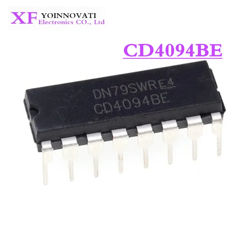 100 шт./лот CD4094BE CD4094 4094 DIP16 IC новый оригинальный | Электронные компоненты и