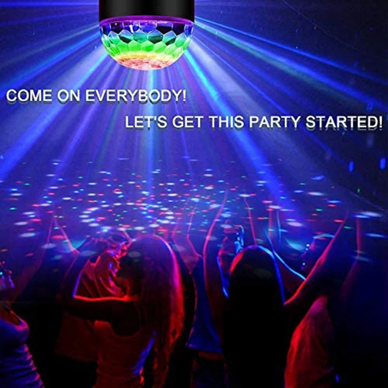 

2 Pcs Disco Ball Strobe Light Disco Light,Dj Light Stage Light with Remote Control,for Holiday Bar,Club,Party,US Plug