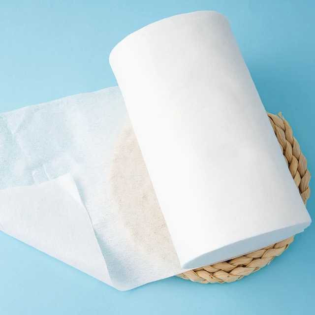 Happyflute 100% Biodegradable & Flushable diaper liners disposable cloth diaper liners 100 sheets per roll 5