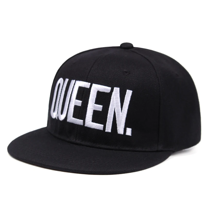 Король королева бейсболка 3D вышивка песчаный пляж соломенная шляпа Для женщин