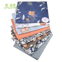 pearfloral seriesprinted twill cotton fabricpatchwork cloth for diy quilting sewing babychildrens shirtdresstoys material