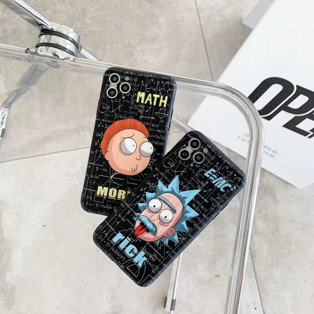 

Personality trend Phone Case For iPhone 12 11 Pro Max Mini XR XS MAX 8 X 7 6S 6 Plus SE 2020 Soft glue Back Cover