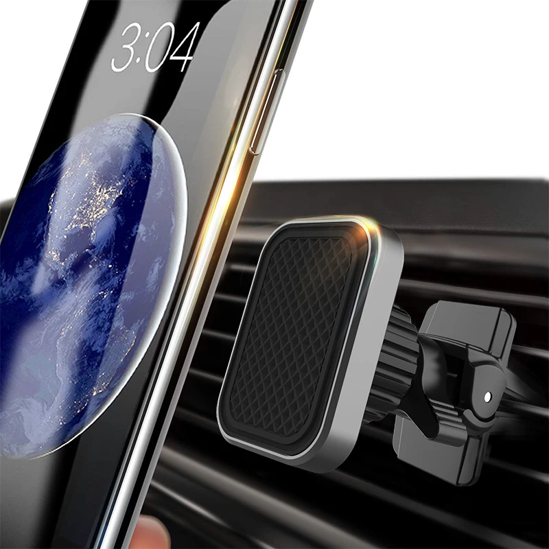 

Universal Magnetic Mobile Phone Holder Car Magnet Air Vent Mount Stand Accessories Smartphone Support For iPhone X Xiaomi in Car