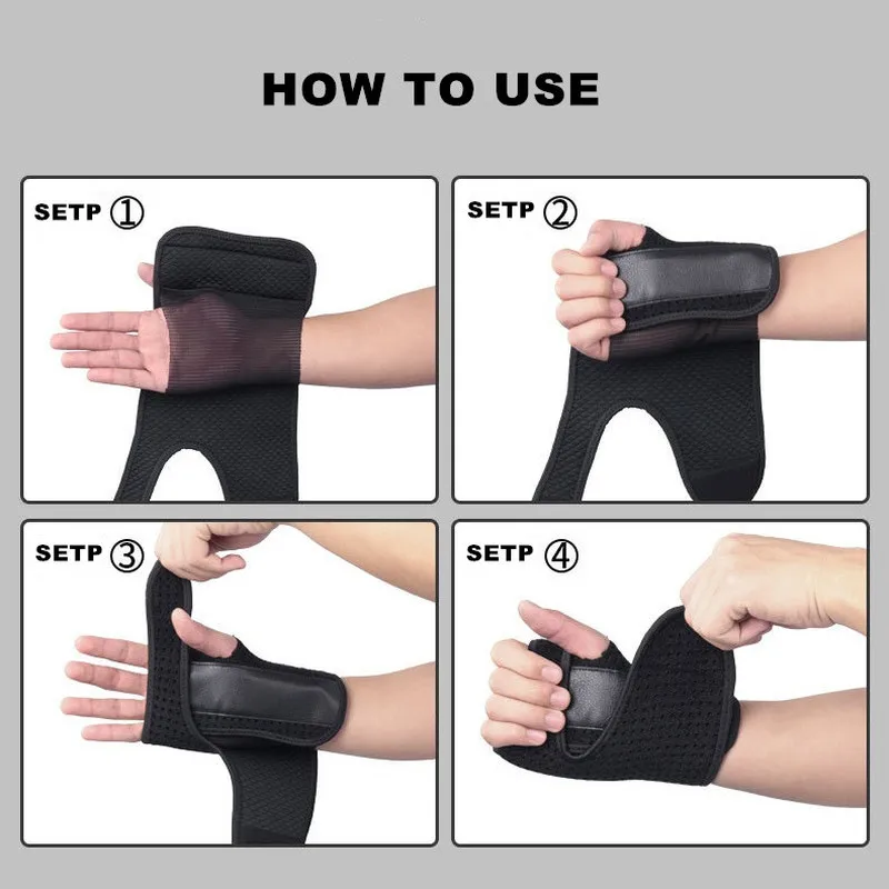 Цельнокроеное платье наручные Поддержка ручной карпальный тоннельный шина