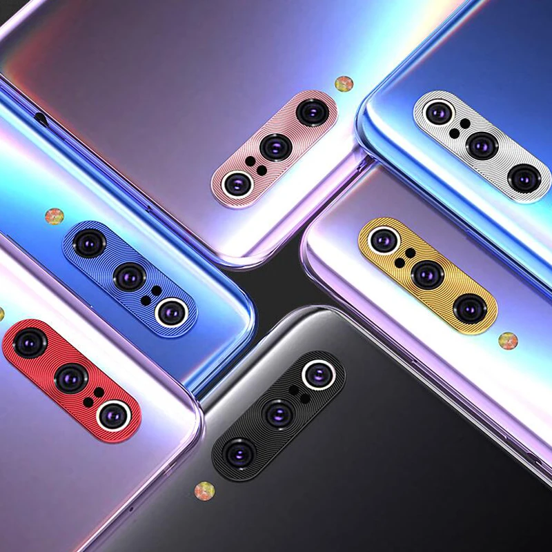 Защитное кольцо для объектива камеры алюминиевое покрытие Xiaomi Mi 9 Mi9 чехол