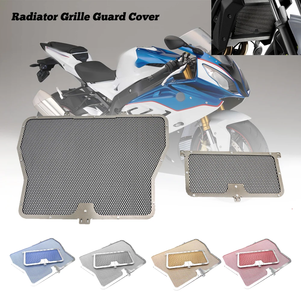 

For BMW S1000RR S1000XR S1000R HP4 Motorcycle Radiator Grille Guard Protetor Grill Cover Protection S1000 RR R XR S 1000 RR XR R