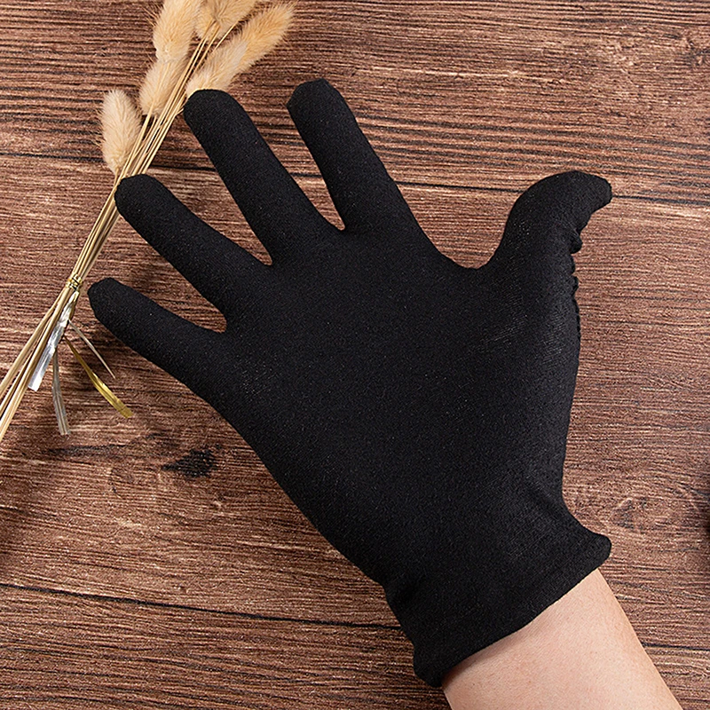 

Fashion Summer Spandex Gloves Women Men Sexy Mittens Sun Protection White Black Etiquette Thin Short Stretch Dressy Dance Gloves