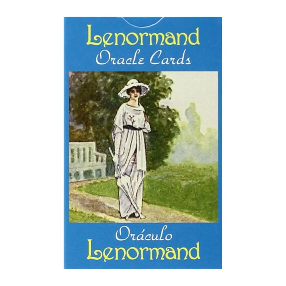 44 шт. Lenormand карты с изображением оракла долговечные модные веселые игры для