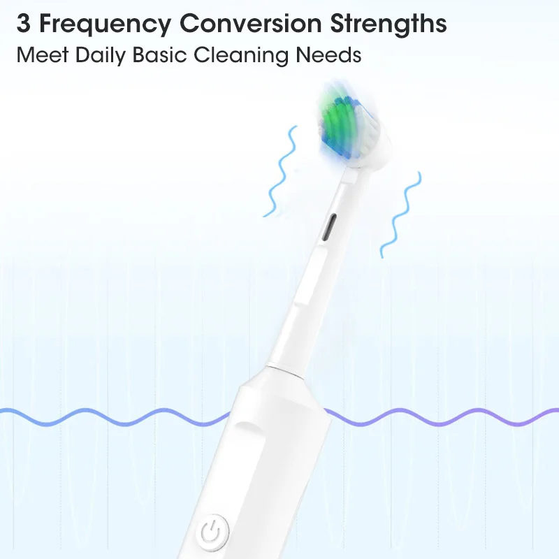 Sonic Toothbrush Electric Tooth Brush For Children 3 Mode Teeth With Travel Box Replacement Heads Adults DuPont Bristles | Бытовая