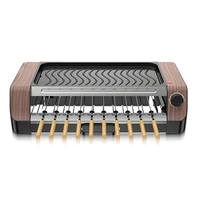 1800W Electric Grill Electric Griddle Multifunctional Barbecue Machine Electric Grill Rotator Layer Non-Stick Baking Pan 220V