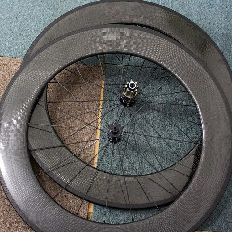 

3K Carbon Road Bicycle Wheels 700C RR13 Hub Lightweight Racing Carbon Hubs 20/24H Rim Brake Superlight Racing Wheelset