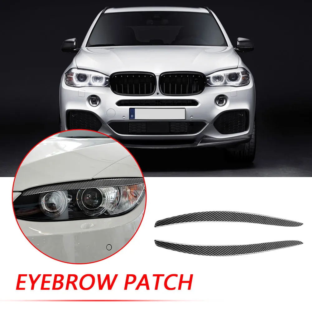 

Headlight Eyelid Eyebrow Stickers Carbon Fiber Car Styling Headlamp Trim Eyelids Stickers for BMW E92 E93 3 Series E92 M3 06-12
