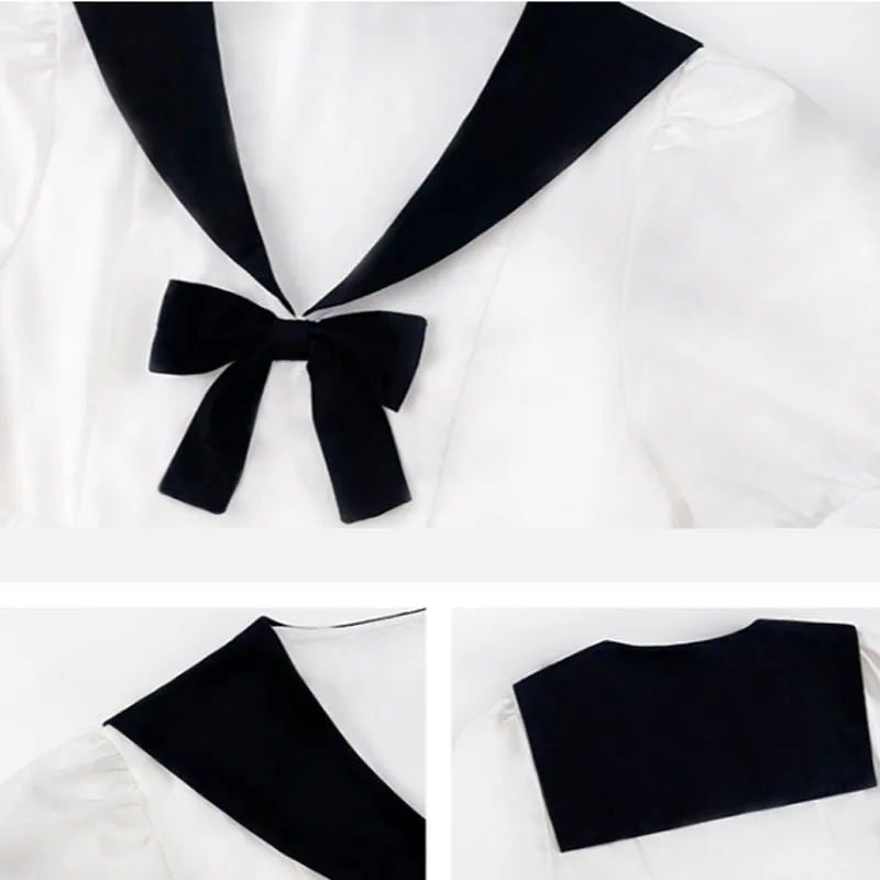 

Summer Soft Girl Y2k Party Mini Dress Japanese Sweet Bandage Lolita Dress Female High Street Korean Patchwork Casual Dress Lady