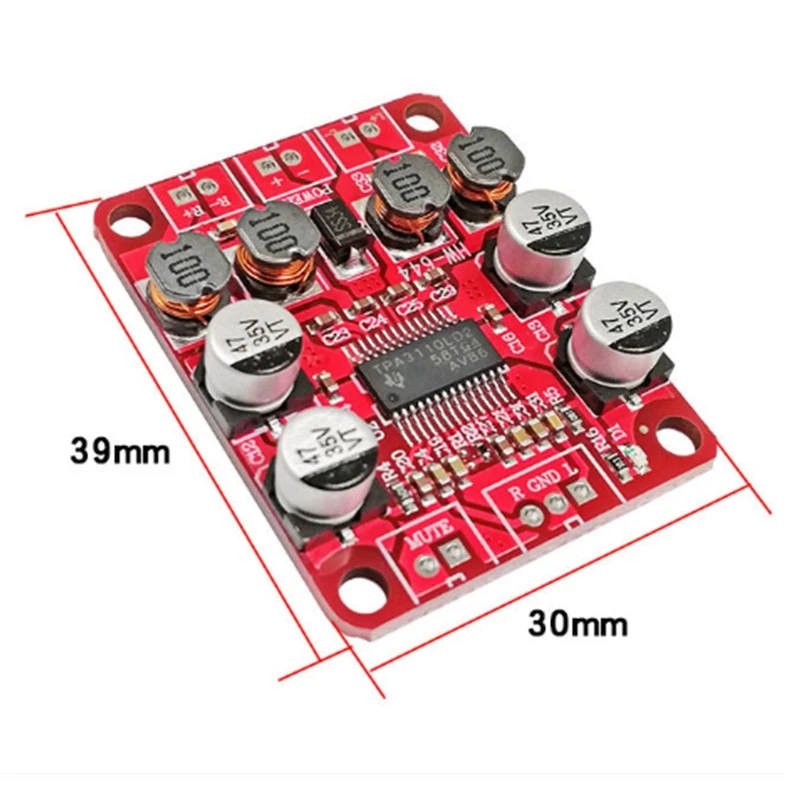 

TPA3110 Digital Power Amplifier Board 2X15W 2.0 Dual-Channel Stereo Audio Power Amplifier Module Audio Amplifier