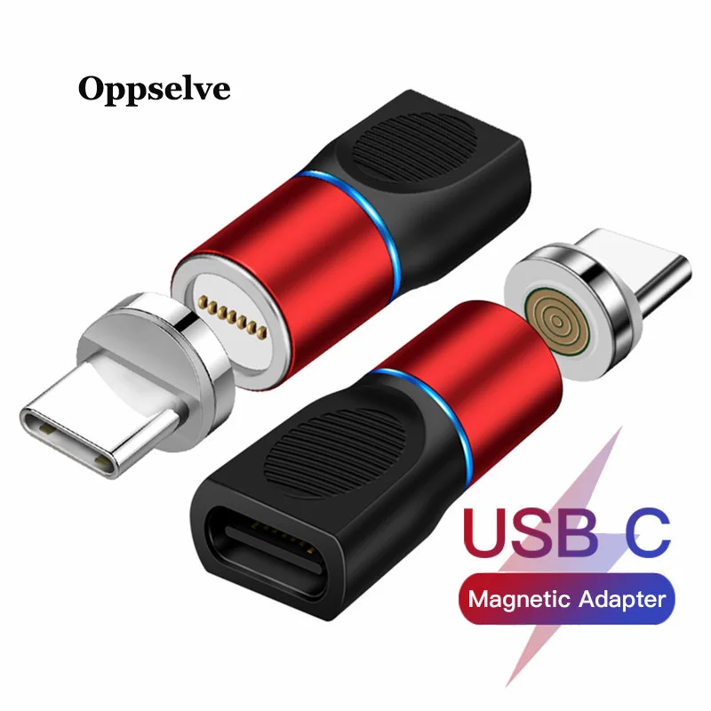 Магнитный кабель штекер Micro USB Type C для iPhone конвертер магнит зарядное устройство