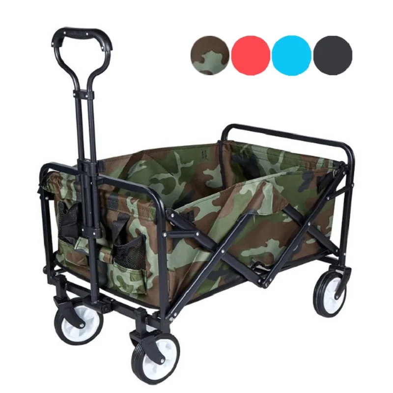 

550lbs подшипник сад 4 колеса тачки утилита вагон-тележка садовая тележка каретилла Heavy Duty складной Кемпинг пляж вагон-тележка