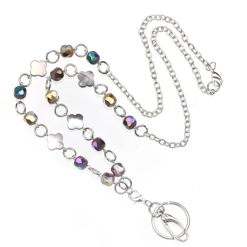 Badge Lanyards, Beaded Lanyard Chain Necklace for ID Holder Badge Clip Necklace for Women
Badge Lanyards, Beaded Lanyard Chain Necklace for ID Holder Badge Clip Necklace for Women
