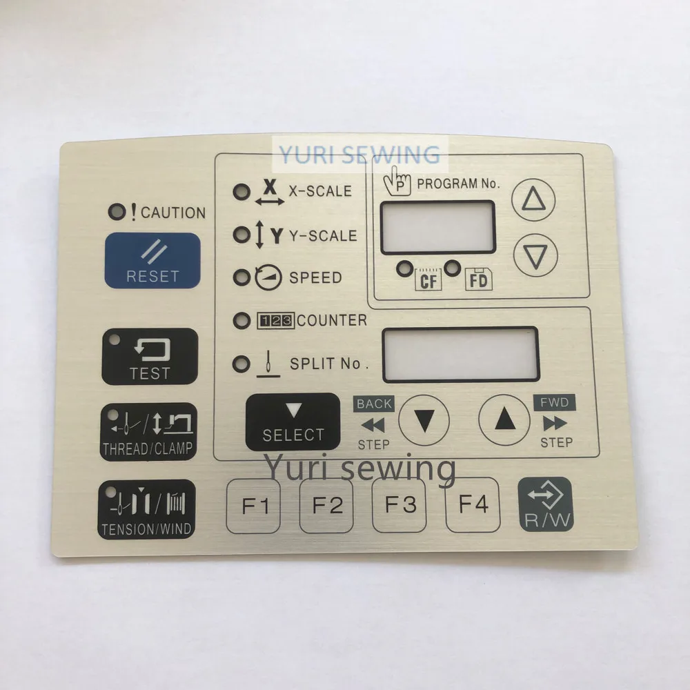 INDUSTRIAL SEWING MACHINE PART BROTHER KE-430D BUTTON OPERATION PANEL SHEET CONTROL MEMBRANE PAPER SITICKER SWTICH |