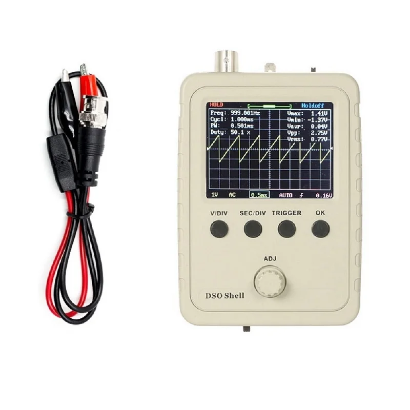 Полностью Собранный DSO150 15001K DIY цифровой осциллограф с P6020 BNC Стандартный чехол для
