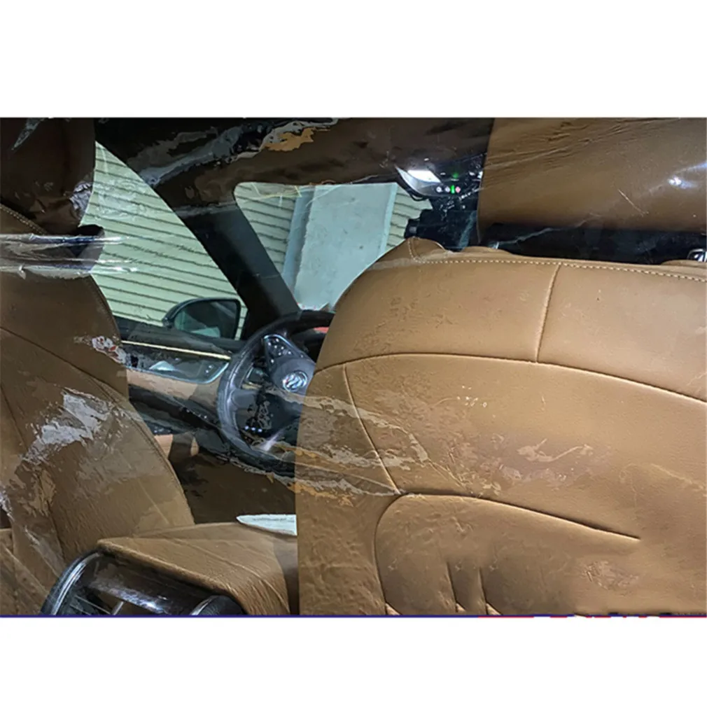 Автомобильная изоляция такси ПВХ материал полностью прозрачный