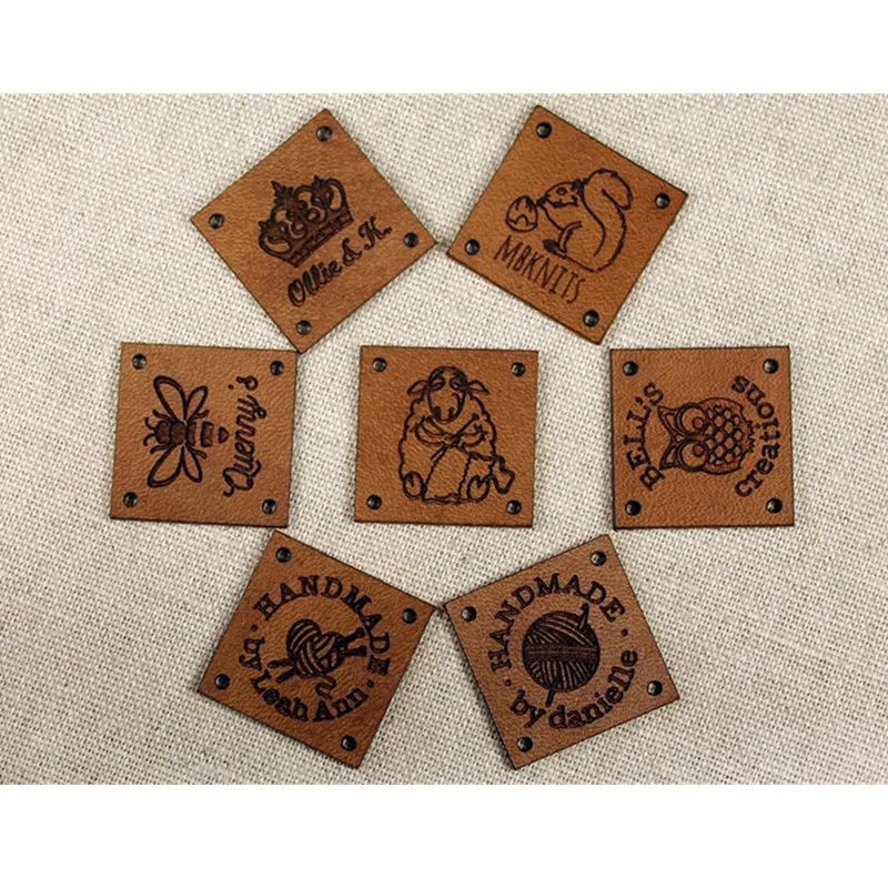 45 шт. персонализированные этикетки для шитья одежды ручной работы брендовые