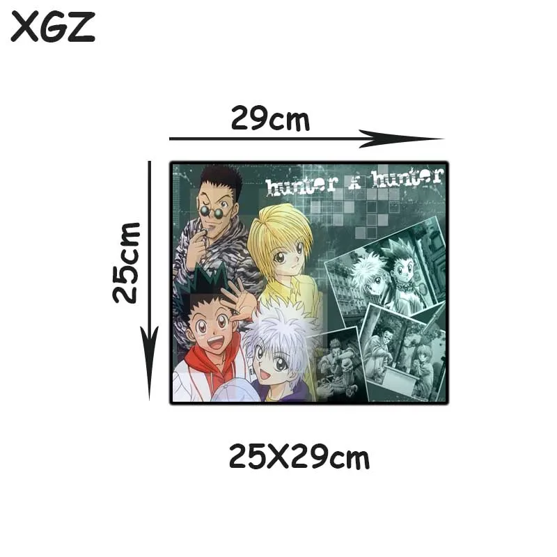 

XGZ Hunter GON FREECSS Large Computer Keyboard Table Mat Black Precision Lock Edge Custom Mouse Pad Speed Rubber Non-slip Xxl