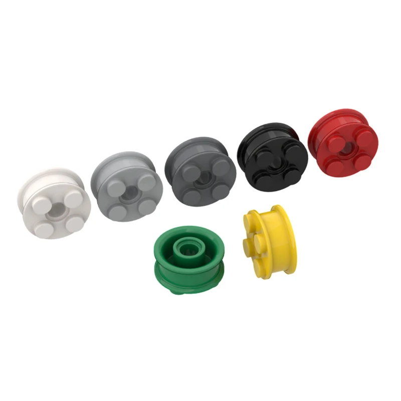 

Building Block Parts diy Toy 6248 17 disc wheel hub with hole for moc Assembly Brick Parts Creative Gift Toy free shipping