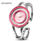 Роскошные женские наручные кварцевые часы с браслетом Xinhua, модные наручные часы с круглым циферблатом и кристаллами из нержавеющей стали