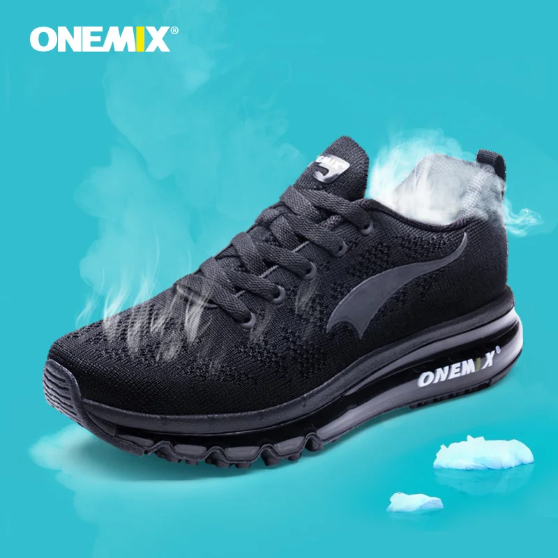 ONEMIX 2022 Men Running Shoes Light Women Sneakers Soft Breathable Mesh Deodorant Insole Outdoor Athletic Walking Jogging Shoes