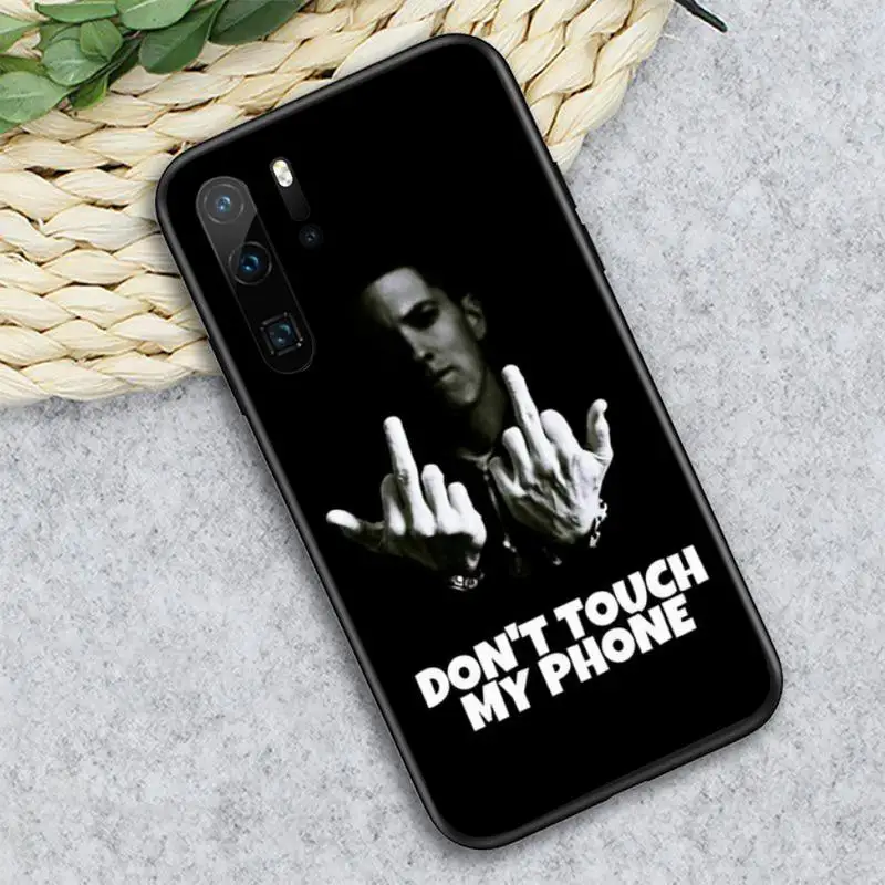 

Eminem rap Hip Hop Rapper luxury design Phone Case shell For Huawei honor Mate P 10 20 30 40 i 9 8 pro x Lite smart 2019 nova 5t